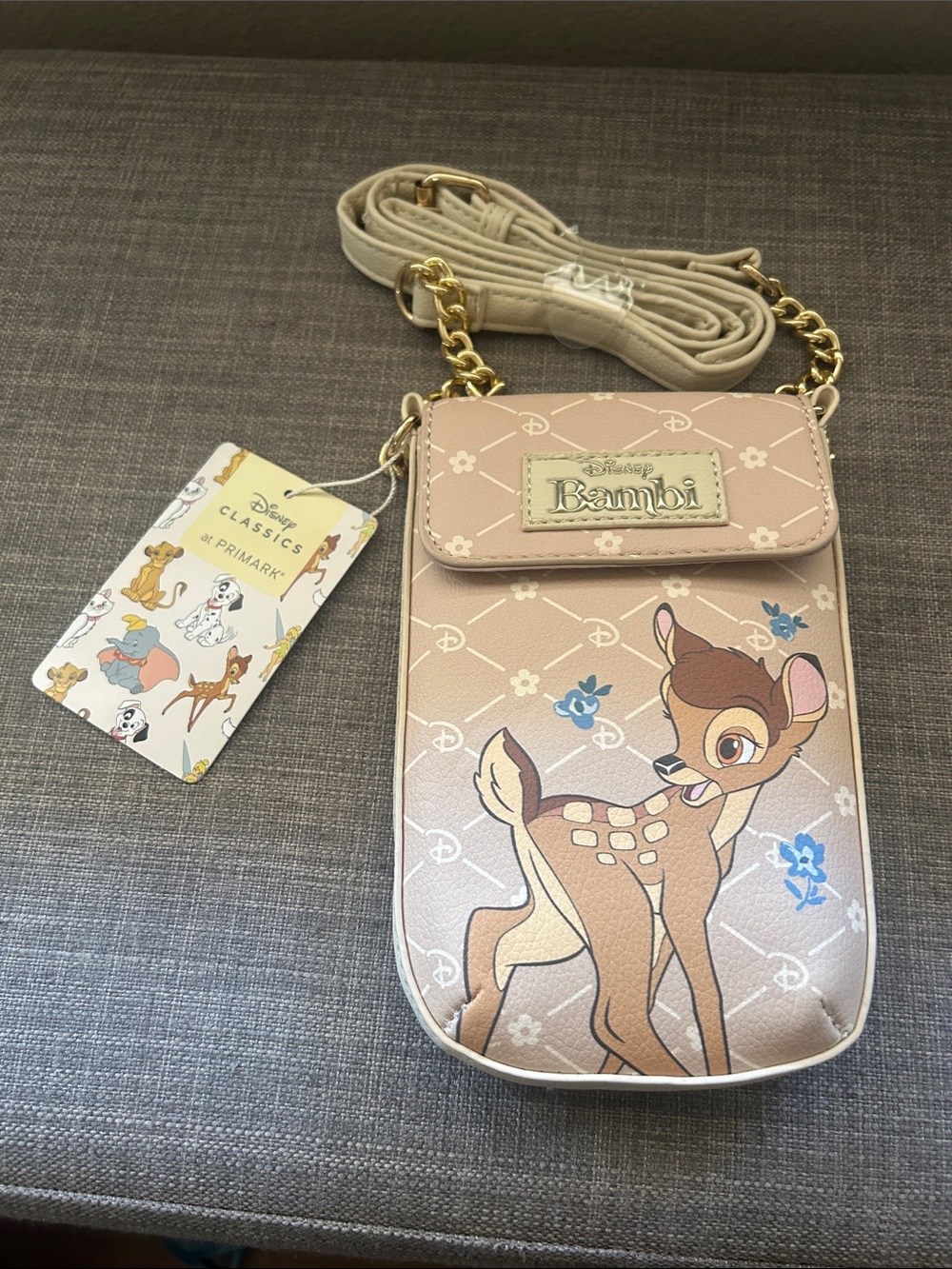 Disney Classics BAMBI Phone Holder Crossbody by Disney Primark